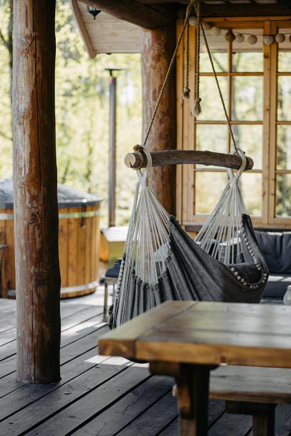 "Gaujmale" Sauna House In Nature Ilkene Экстерьер фото