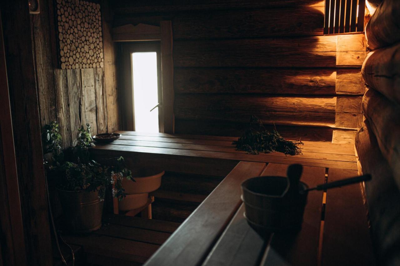 "Gaujmale" Sauna House In Nature Ilkene Экстерьер фото