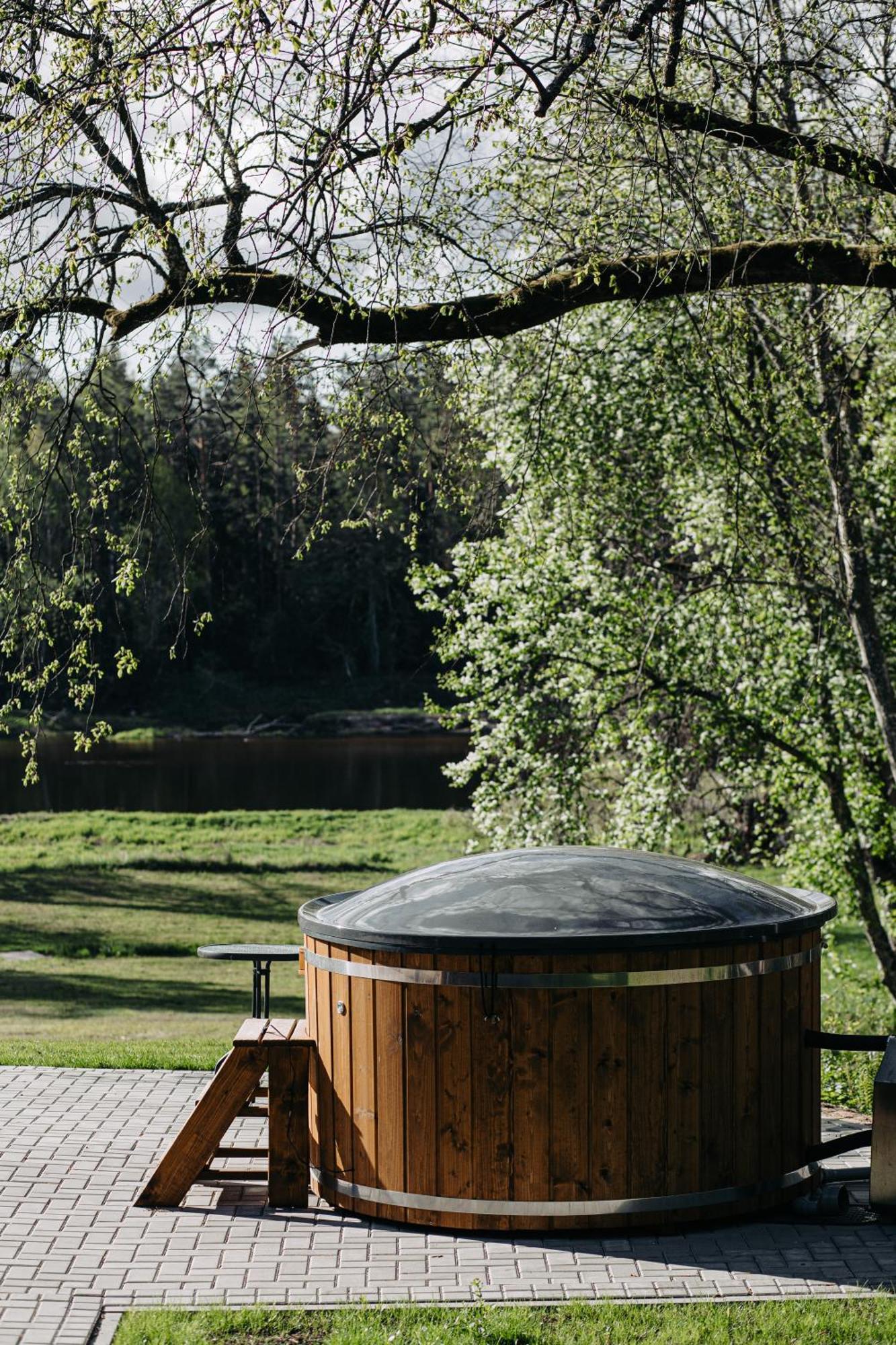 "Gaujmale" Sauna House In Nature Ilkene Экстерьер фото